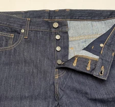 New Gucci Men's Dark Blue Regular Denim Jeans Pants IT 54, 254706 XD203 4100 - Image 3 of 4