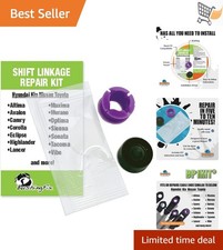 Automatic Transmission Shift Cable Bushing Repair Kit Compatible With Many Br... Automatic Transmission Shift Cable Bushing Repair Kit Compatible With Many Br...