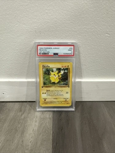 New Listing1999 POKEMON JUNGLE 1ST EDITION #60/64 PIKACHU PSA 9