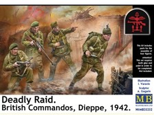 Master Box 35252 Deadly Raid. British Commandos, Dieppe, 1942 1/35
