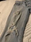 Levi's Big E 501 Blue Selvedge Cotton Denim Jeans — photo 3