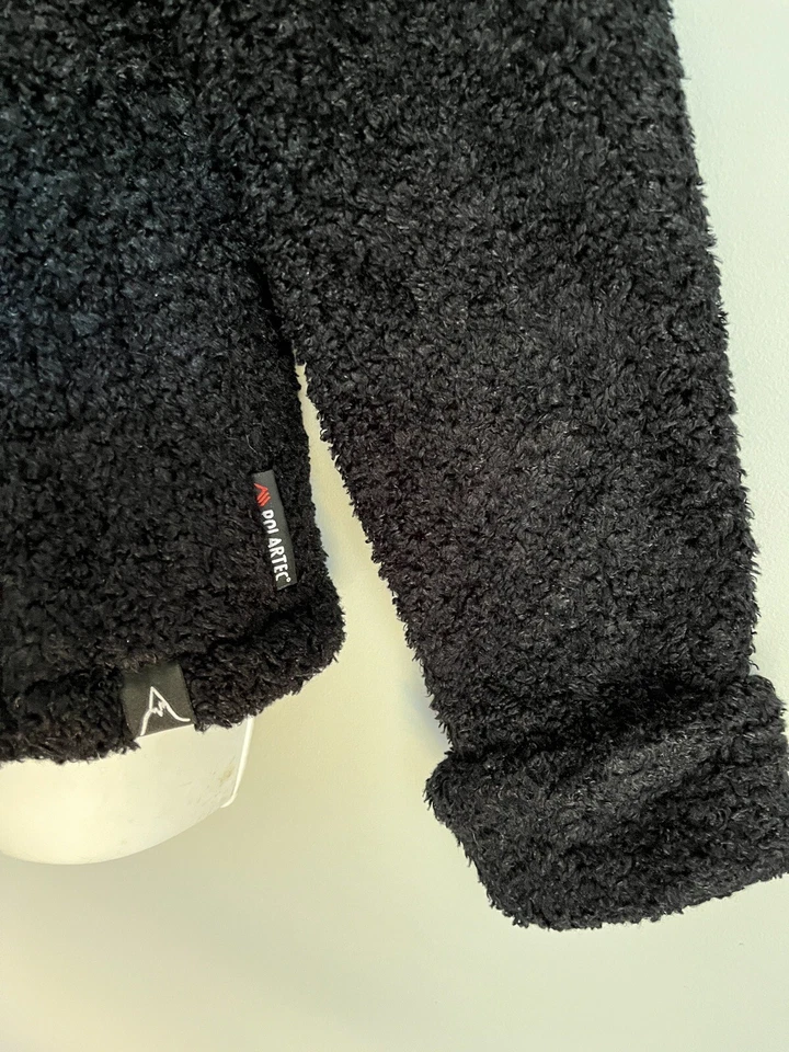 De colección. Chaqueta Suéter Avalanche Performance Polartec Mujer’s Oso de Peluche Negro Talla L Foto 3 de 4