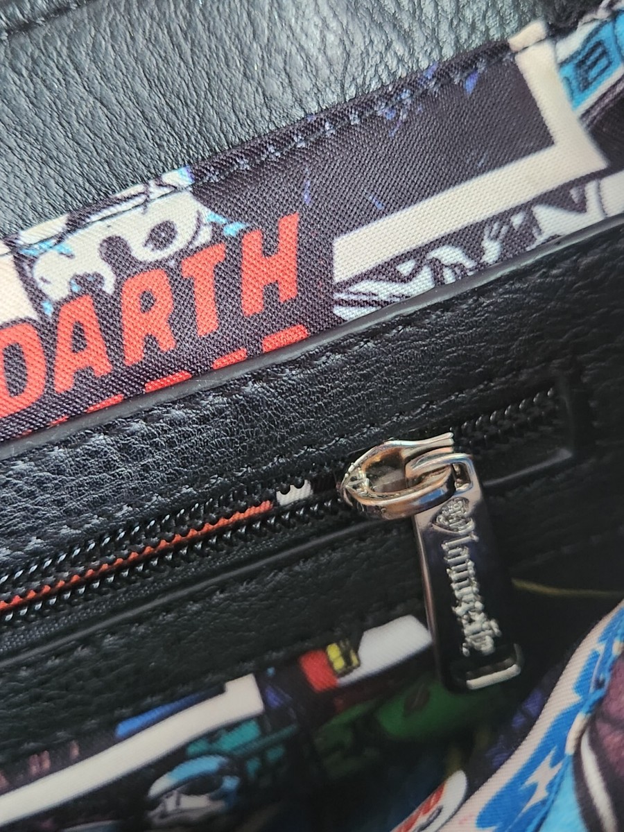 Loungefly Star Wars Comic Logo Crossbody Bag Faux Leather | eBay Loungefly Star Wars Comic Logo Crossbody Bag Faux Leather | eBay