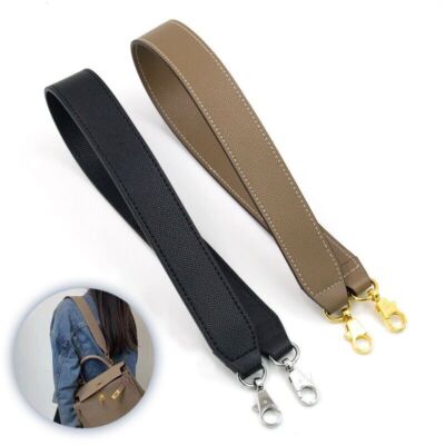 Natural Vachetta Leather Shoulder Wide Strap Replacement For