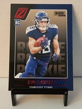 KYLE PHILIPS 2022 Zenith Football Red Zone Parallel RC #198 Tennessee Titans