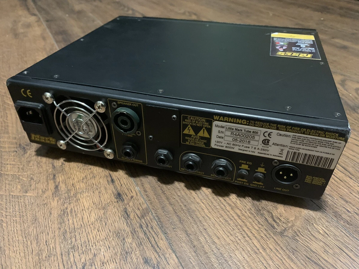 Markbass Little Mark Tube 800 Bass Amp Head 15th Anniversary
