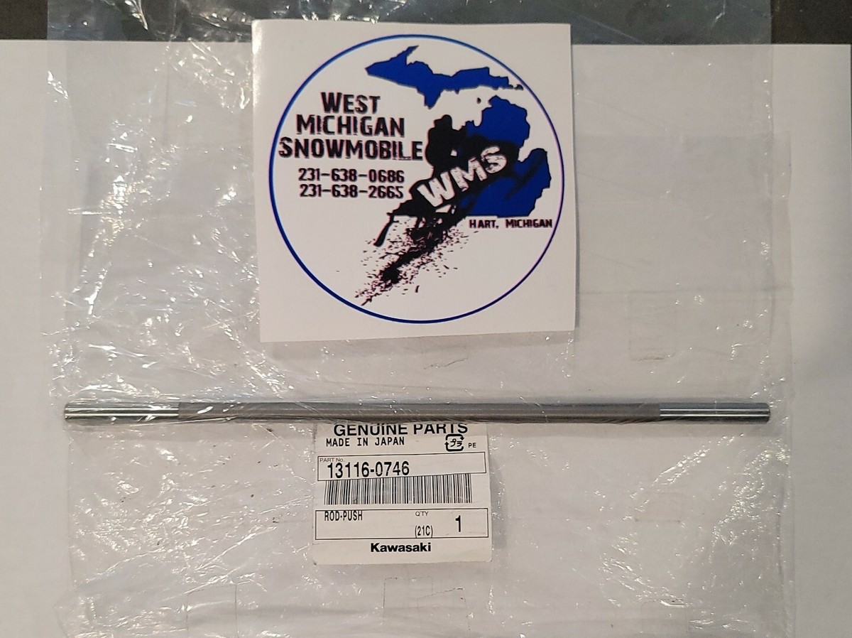 NEW OEM KAWASAKI 13116-0746 ROD-PUSH | eBay