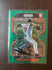 Zac Lowther - Green Donut Circle Prizm Parallel - 2022 Panini Prizm