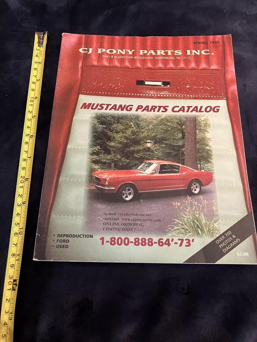 Cj pony 2024 parts mustang