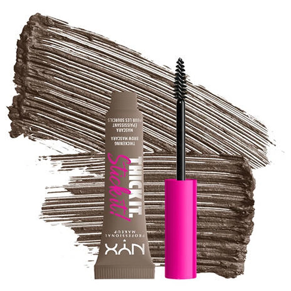 NYX MAQUILLAJE PROFESIONAL Grueso It Stick It Máscara Espesante para Cejas, Gel para Cejas Foto 2 de 4
