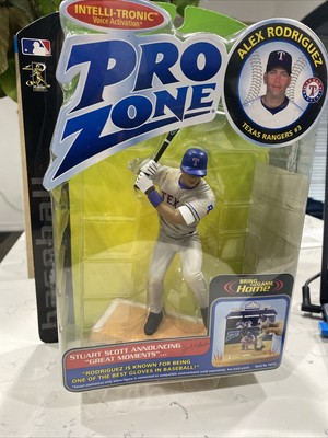 2002 Alex Rodriguez Rangers #3 Playmates Pro Zone Intelli-Tronic Action Figure