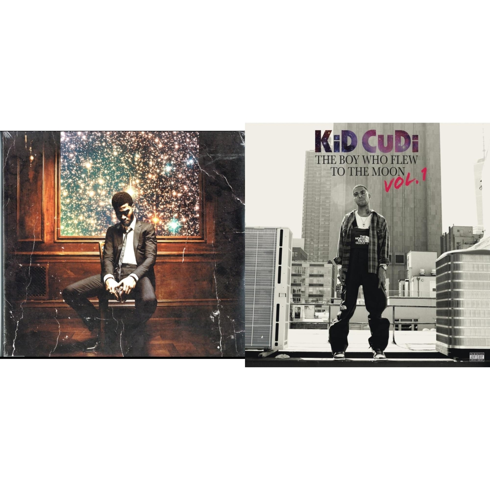 Kid Cudi - Man On Moon 2: Legend Of Mr Rager & Boy Who [New LP Vinyl Bundle]