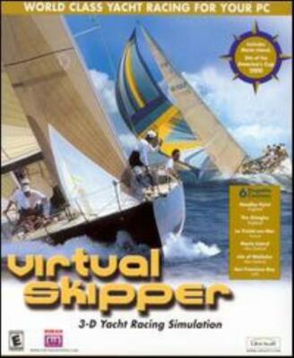 Virtual Skipper PC CD 3D yachts boats racing simulation tournament course game!