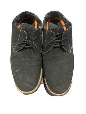 black dress shoes with brown trim The Black Tux Leather Shoes In Brown