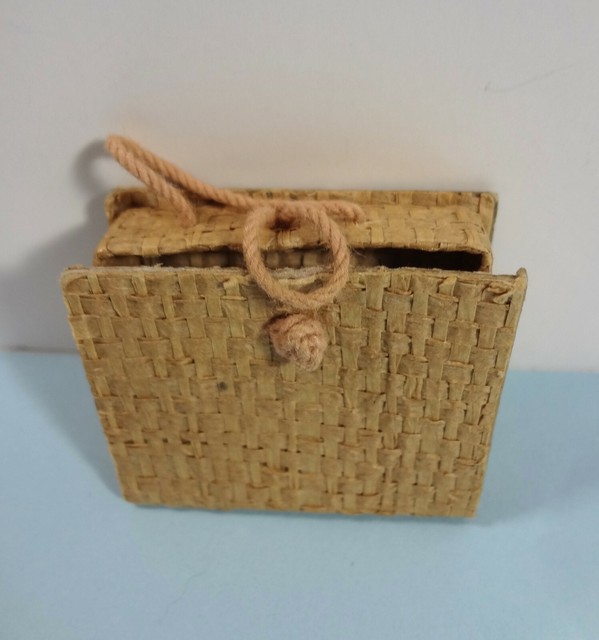 Vintage Barbie Doll 967 Picnic Basket Original Barbie Accessory Straw