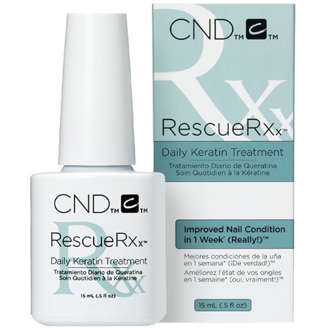 CND Rescue RXx Daily Keratin Nail Treatment 0.5oz/15ml 90763 eBay