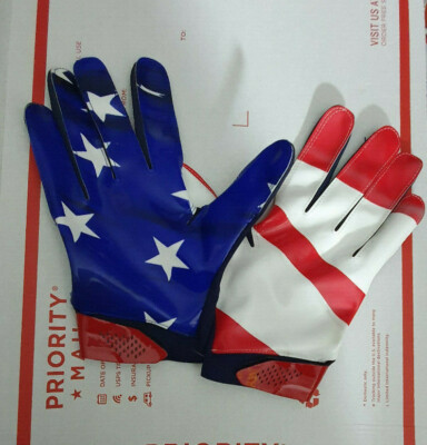 Under Armour SPOTLIGHT NFL Football Gloves STARS AND STRIPES