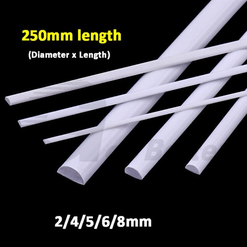 ABS Rund Hohl Vierkant Stab Rohr Styrol Kunststoff Rohr DIY Modellbau Basteln 250mm - Bild 15 von 18