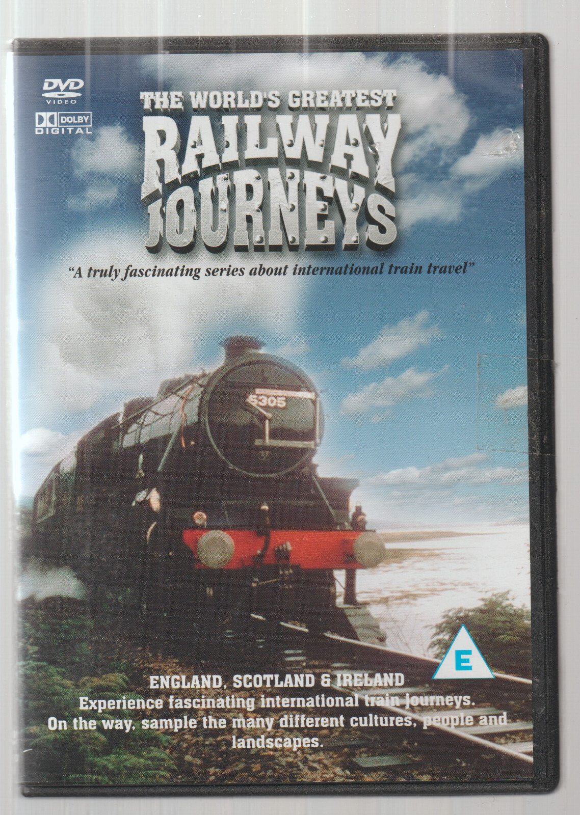 Worlds Great Railway Journeys ~ England, Scotland & Ireland(DVD) Railway DVD
