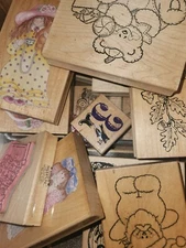 Darcie Northwoods Stampin' Up Stamps You Choose Rubber Wood etc You Choose