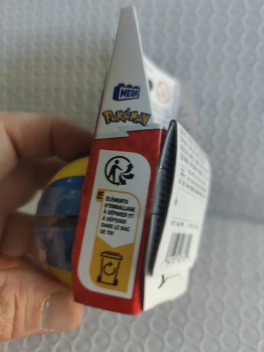 Mega Construx Pokemon Serie 17 Grookey Figur Bauset mit Quick Poke Ball - Bild 3 von 5