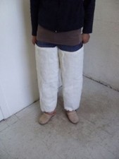 BRAND NEW LONG WHITE GOAT FUR LEG WARMER LEGWARMERS WOMEN WOMAN