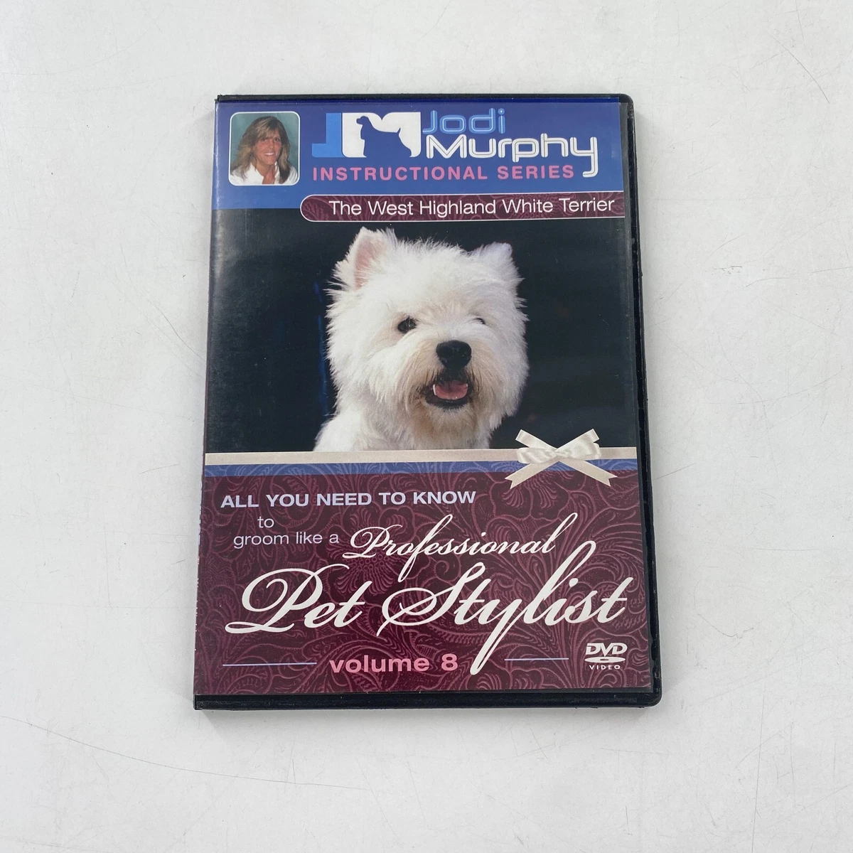 Jodi Murphy Instructional Vol 8 West Highland White Terrier DVD Dog Grooming Pet
