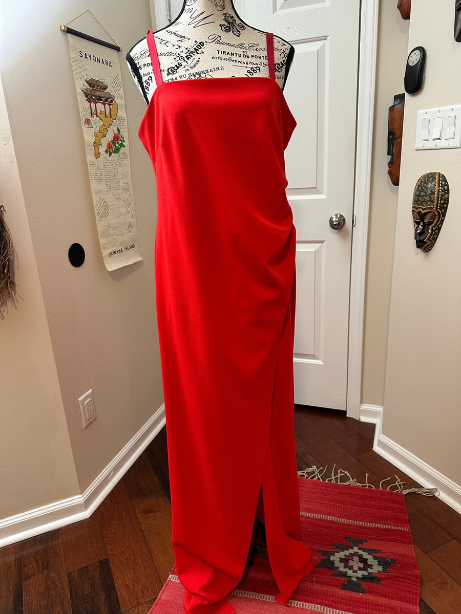 Emerald Sundae Junior Trendy Red Evening Dress Size 14
