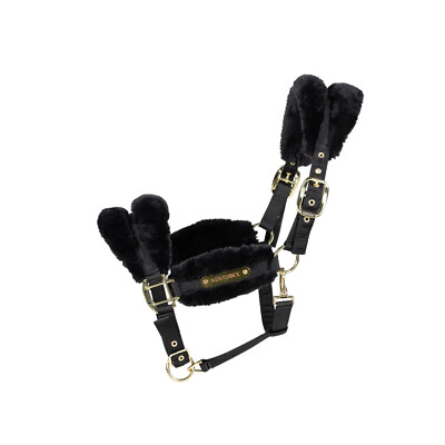 Kentucky Horsewear Nylon Sheepskin Halfter soft 