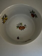 Vtg Andrea By Sadek Vegetable Garden Soufflé Casserole 9 Inch Dish Oven To Table