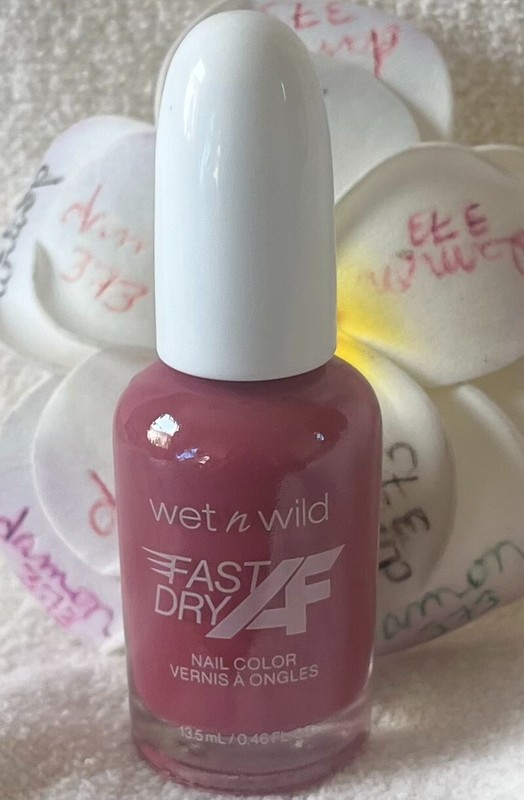 wet n wild FAST DRY AF Nail Color***Happy Rosy Day***0.46 FL OZ/13.5 mL~~~NEW