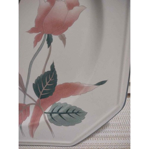 Mikasa Silk Flowers 12 1/4" chop plate eBay