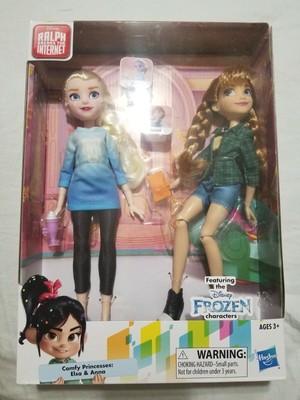 ralph breaks the internet elsa and anna dolls