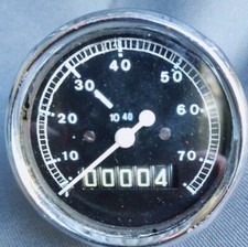 GENUINE Series 1 Land Rover Speedometer - 1948 - 1958 British Jaeger 