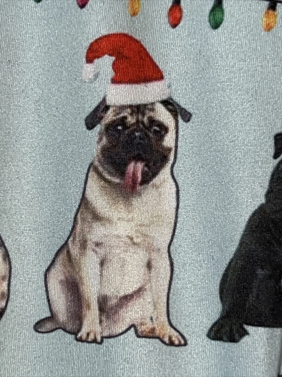 Pug top christmas leggings
