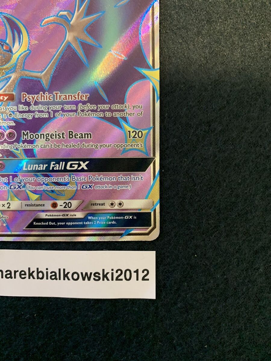 Lunala GX Sun and Moon 141/149 Values - MAVIN