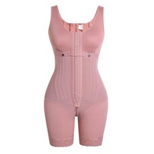 Fajas Colombianas Stage 2 Post-Surgical Shapewear BBL Bodysuit Pink body shaper