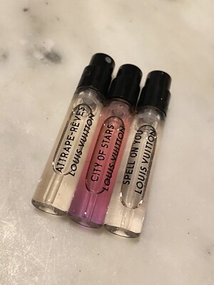 NEW Louis Vuitton Travel Size Sample Spray Set Eau De Parfume