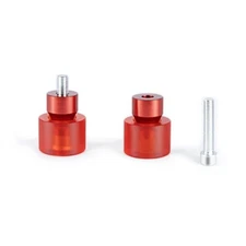 2X Protective Sliders Crash Bar End Balls Engine Guard Protector M12 for Harley