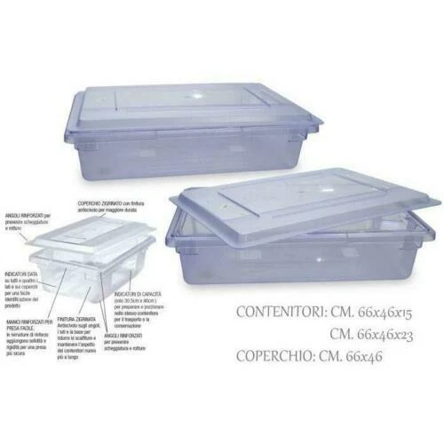 Articoli blu Tupperware per l'organizzazione della cucina