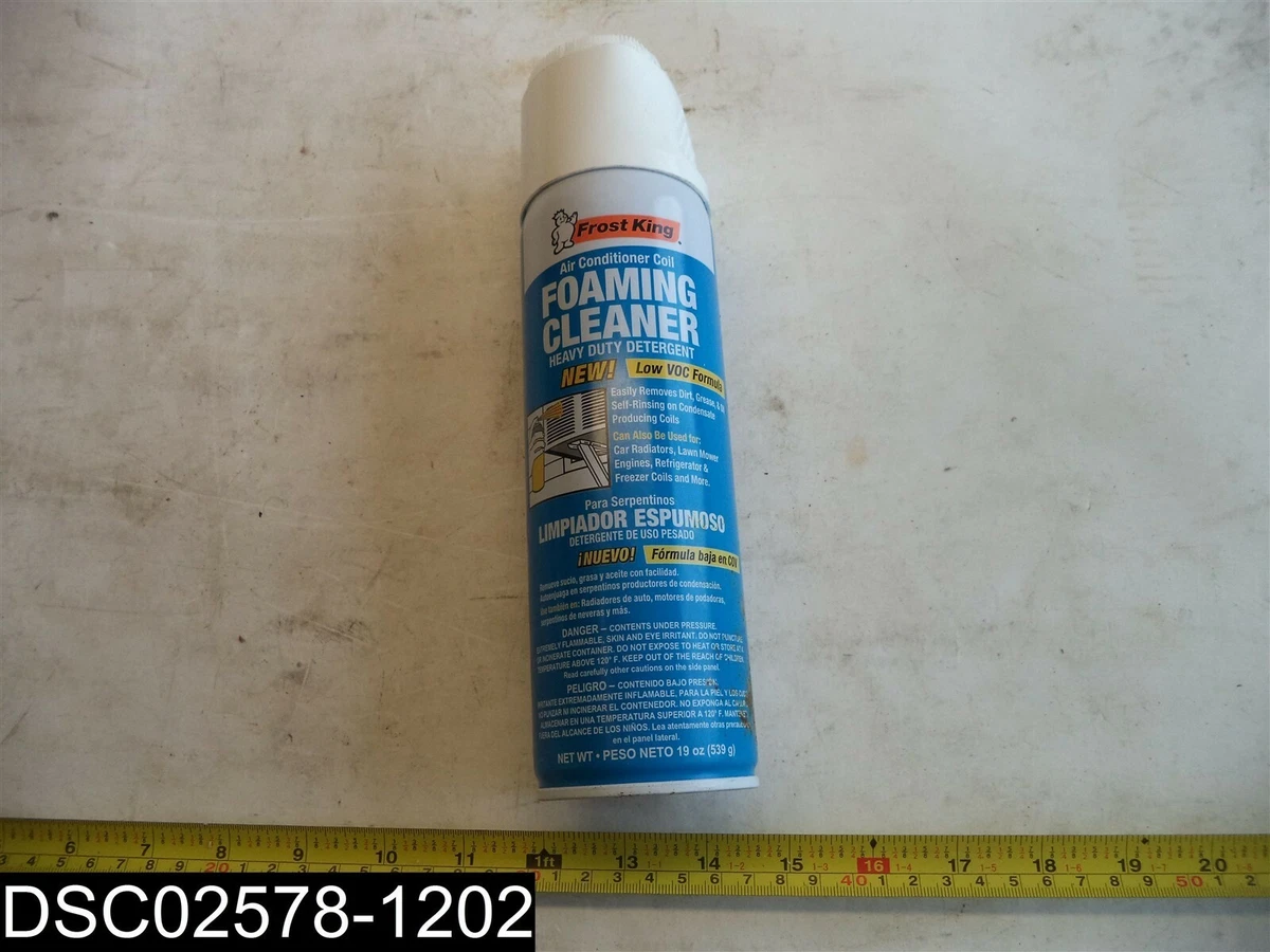 Frost King ACF19 Air Conditioner Coil Foaming Cleaner, 19, 60 OFF