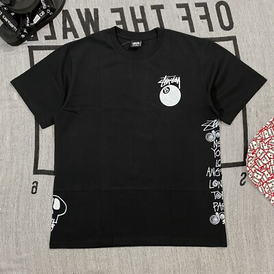 Stussy Test Strike Pig Dyed Tee Black BNWT Original | eBay