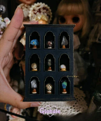 1:12 Maßstab Puppenhaus Miniatur Unvollendete Vitrine Schlafzimmermöbel Schloss - Bild 1 von 4