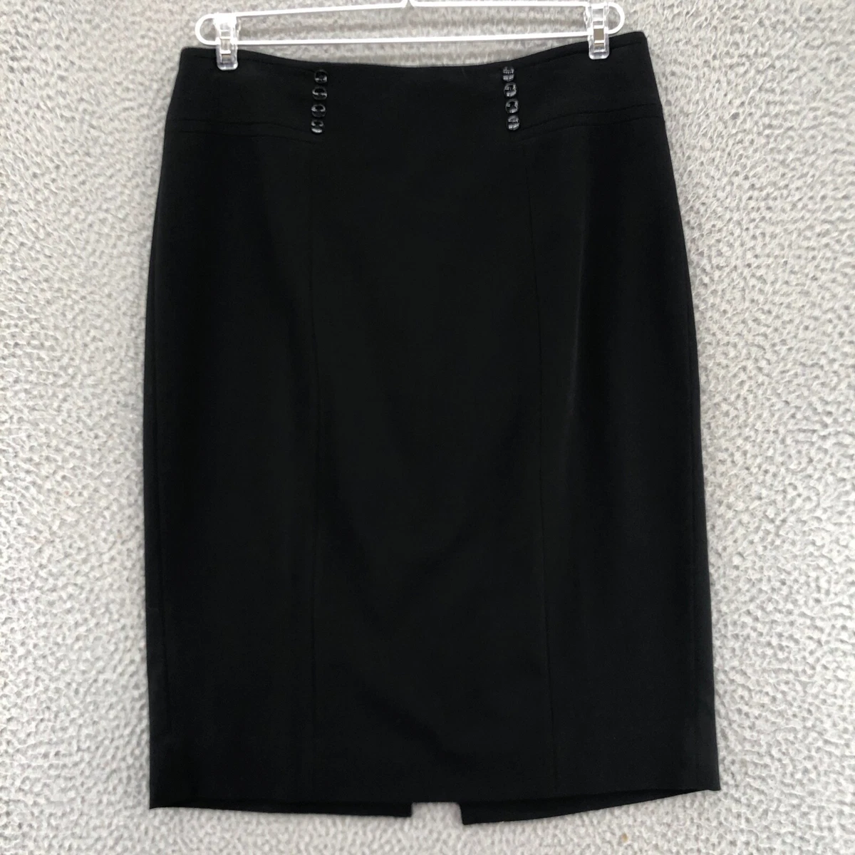 Mini-jupe Noire White House Black Market - Taille S, Stretch Coton - Occasion Très Bon état