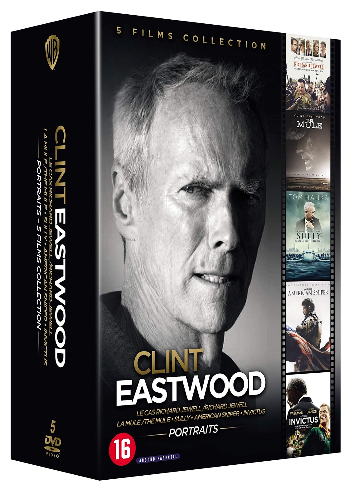 Clint Eastwood - Portraits - 5 Films Collection : Le Cas Richard Jewel (Blu-ray)