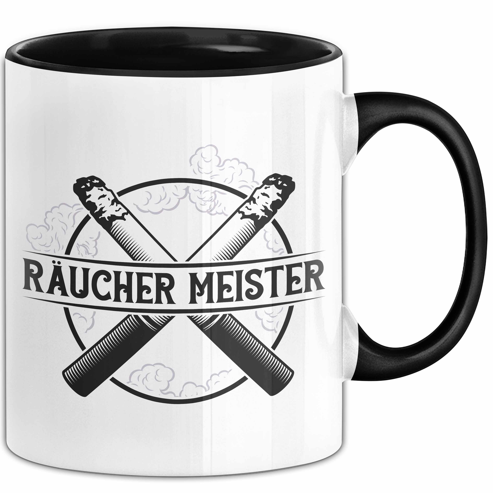 Raucher Geschenk Tasse Spruch Räucher Meister Geschenkidee Rauchen
