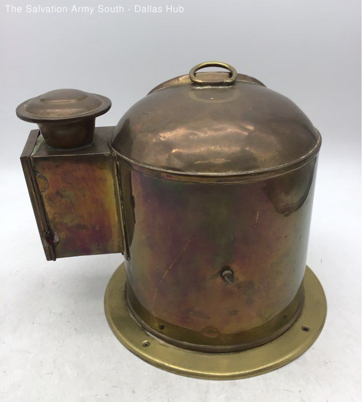 English Brass Antique Ship Compass & Sherwood Lantern eBay