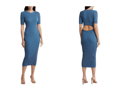 genesis midi dress Aje Genesis Sleeveless Ruffled Midi Dress