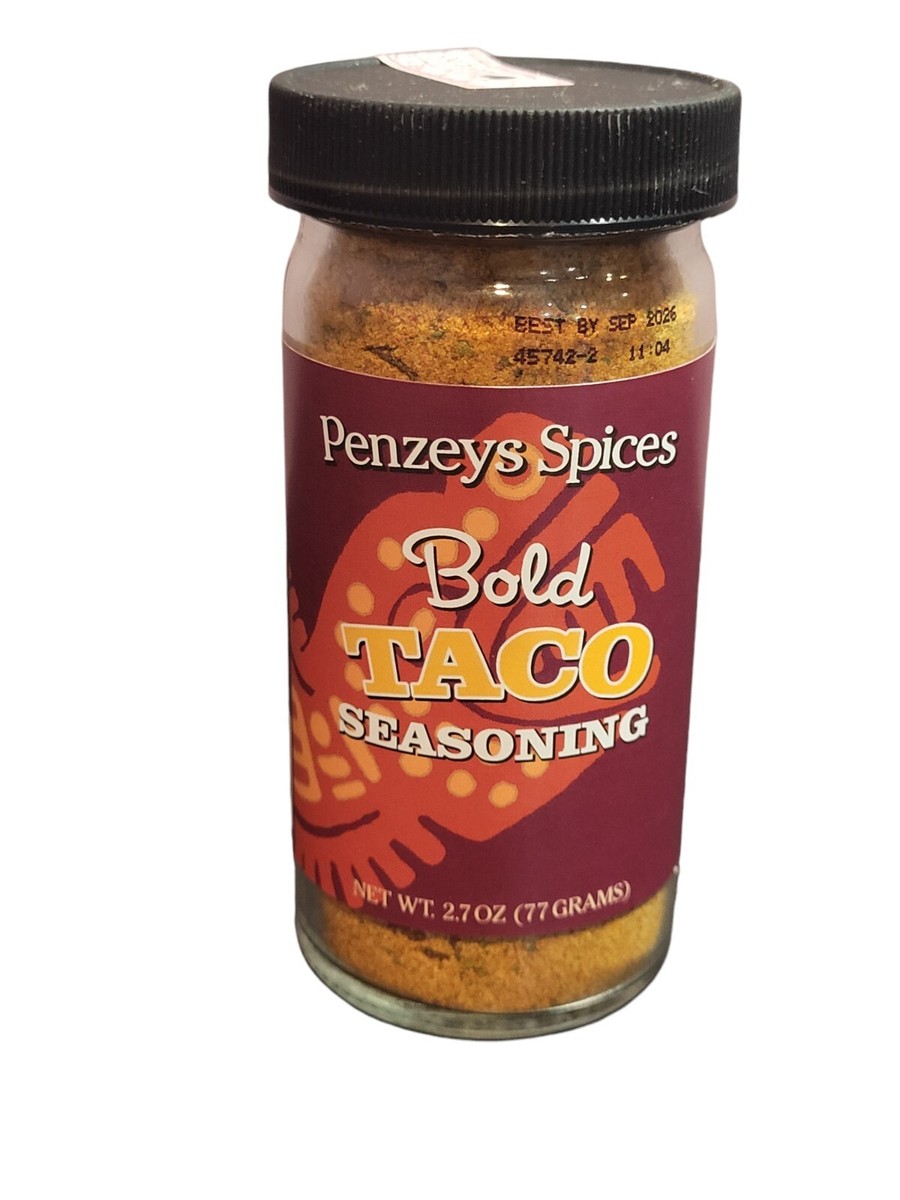 Bold Taco Seasoning by Penzeys Spices oz 1/2 Cup Jar Exp