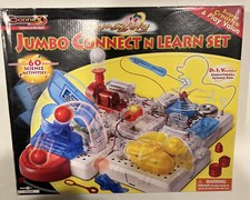 MOSTLY NEW Connex Amazing Jumbo Connect N Learn Circuit Set. Model ES248.